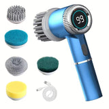 Royalstar Cleaning Brush 5-in-1 Cordless Electric Power Scrubber