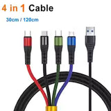 4-in-1 Multi-Device Charging Cable
