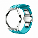 AP X Swatch Royal Pop Stainless Steel Case Silicone Straps