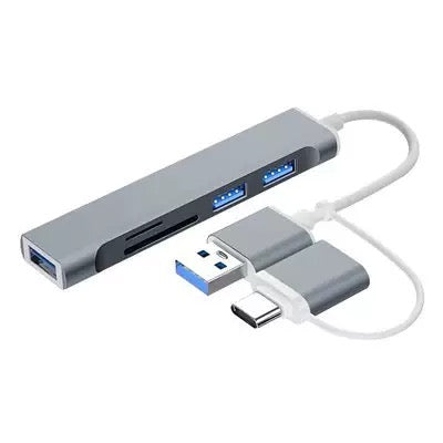 USB 3.0 & Type-C 6-in-1 Hub