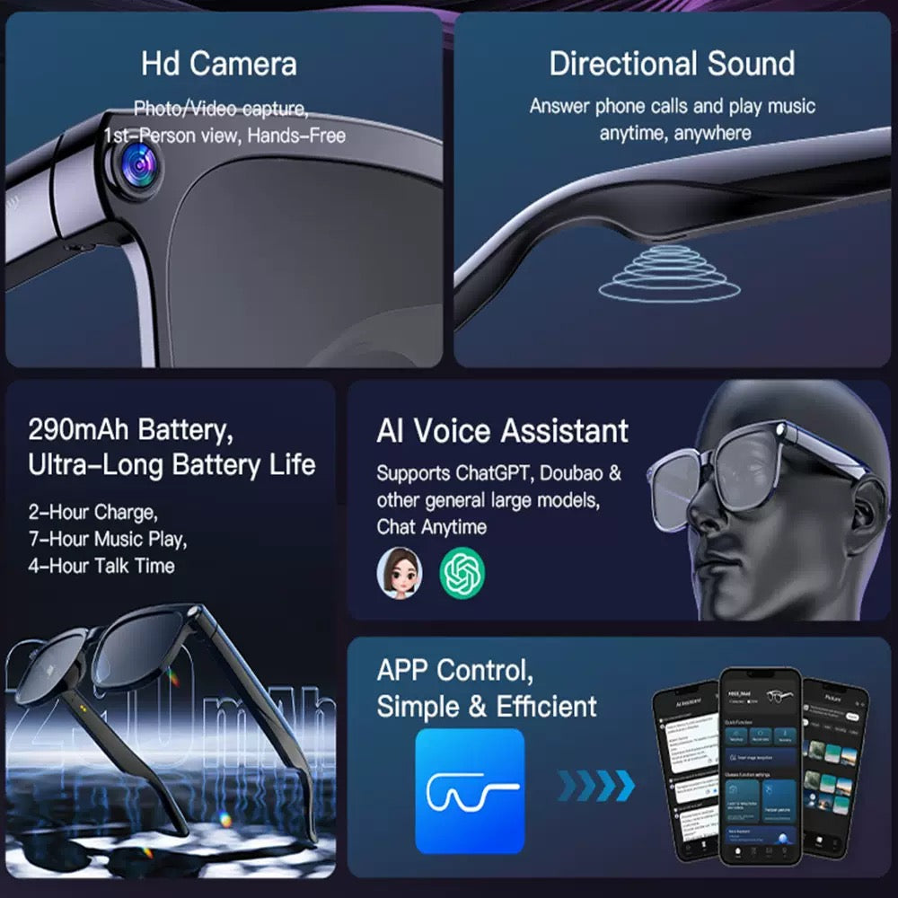 Smart Glasses 800MP