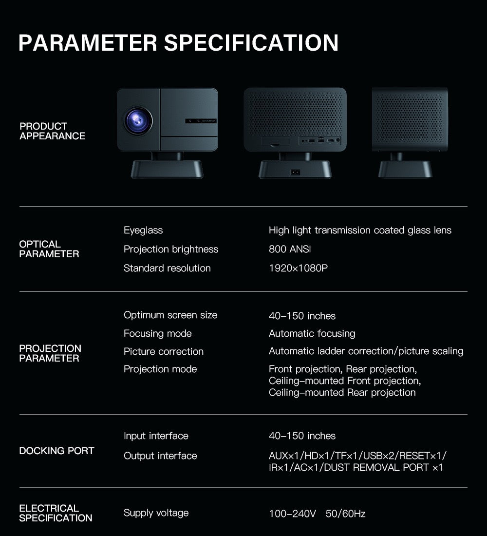 P50 Smart Projector