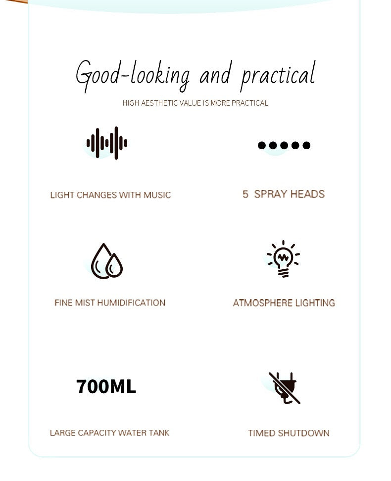 Pickup Fountain Aroma Humidifier