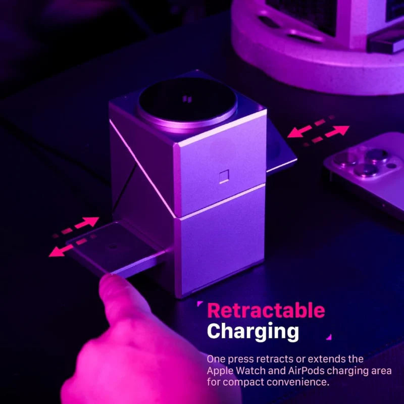 Orbix – 3-in-1 Magnetic Wireless Charging Station