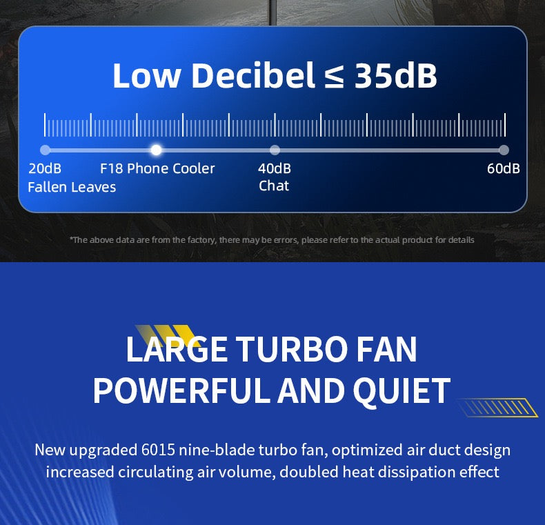 F18 High-Speed Phone Cooling Fan