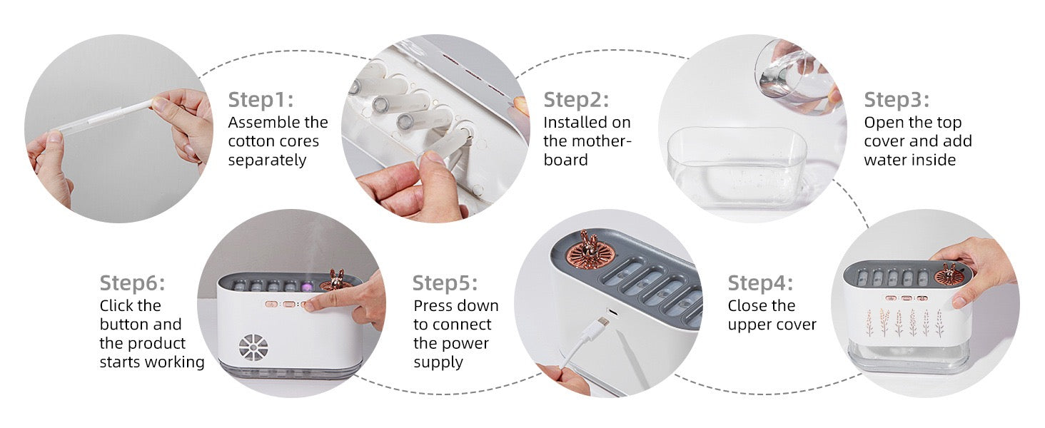 Pickup Fountain Aroma Humidifier