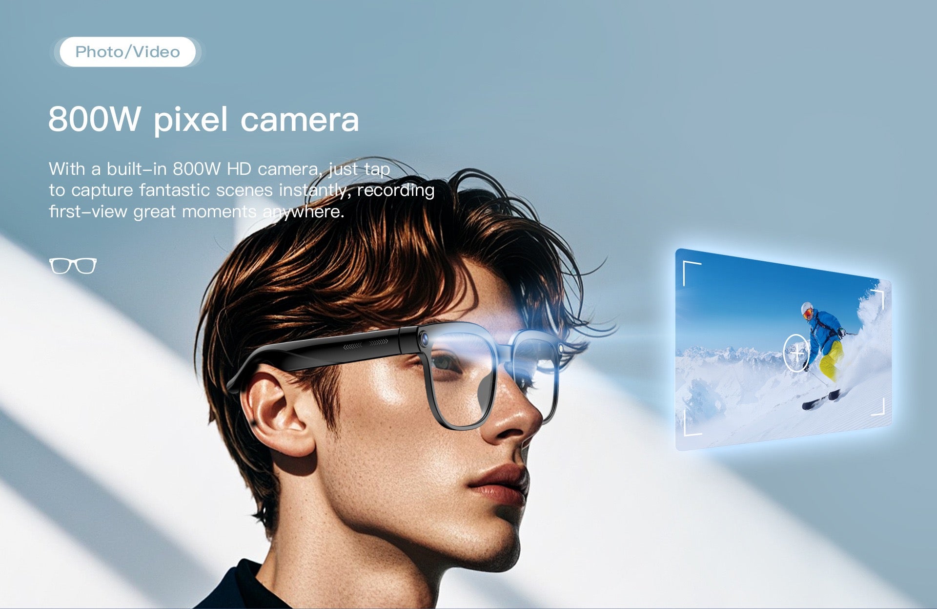 Smart Glasses 800MP
