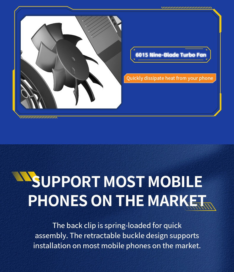 F18 High-Speed Phone Cooling Fan
