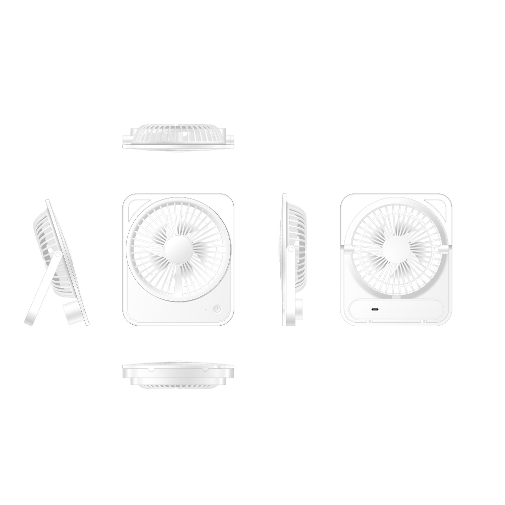 Pluzz BE106 Transparent Ultra Thin Fan