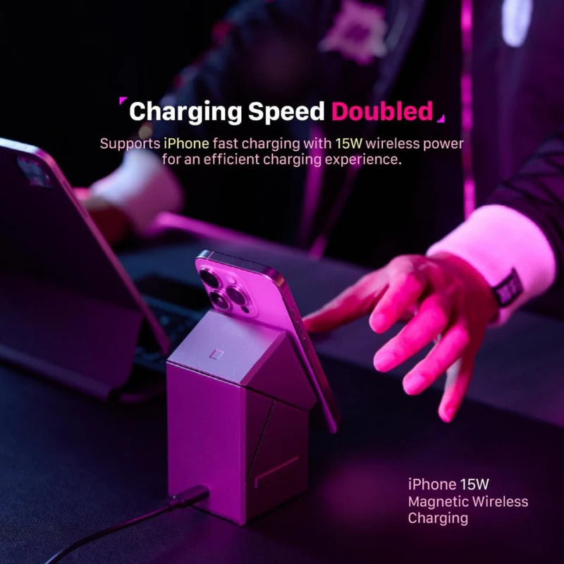 Orbix – 3-in-1 Magnetic Wireless Charging Station