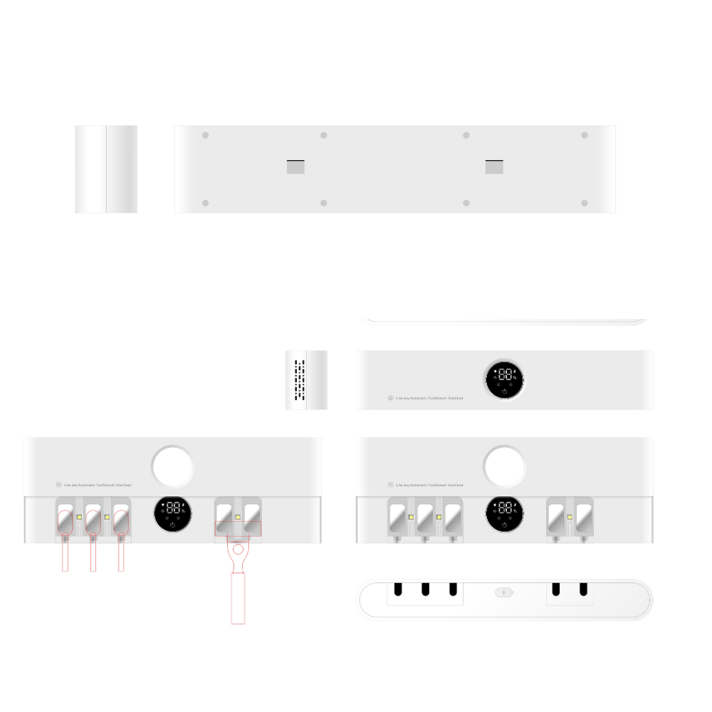 Pluzz X114 Pro Toothbrush Sterilizer – Ever Electro