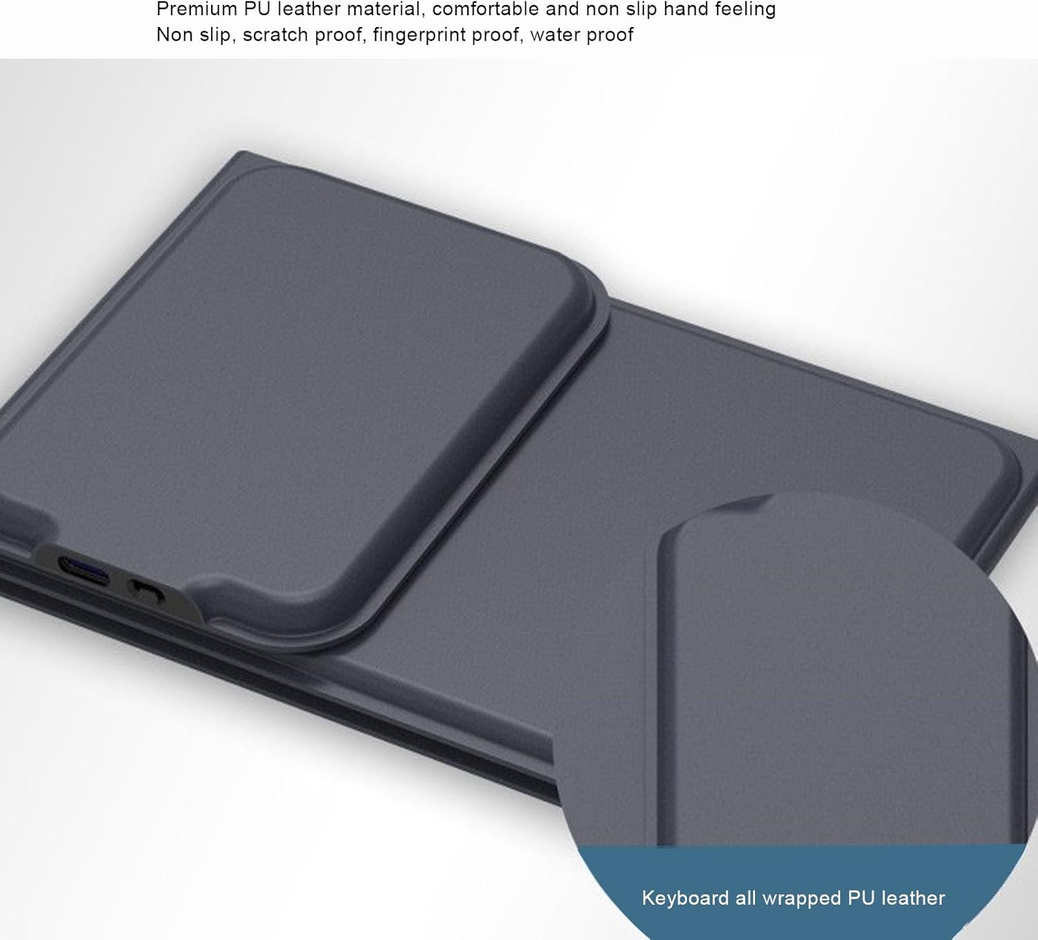 Foldable Wireless Keyboard with Touchpad