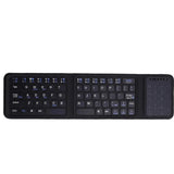 Foldable Wireless Keyboard with Touchpad