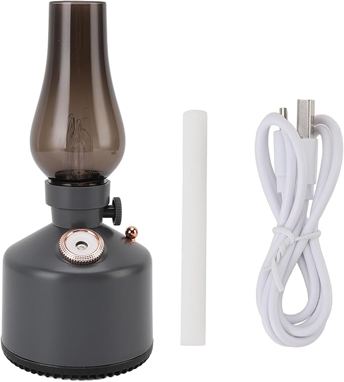 Kerosene Lamp Humidifier 260ml – Cool Mist Diffuser
