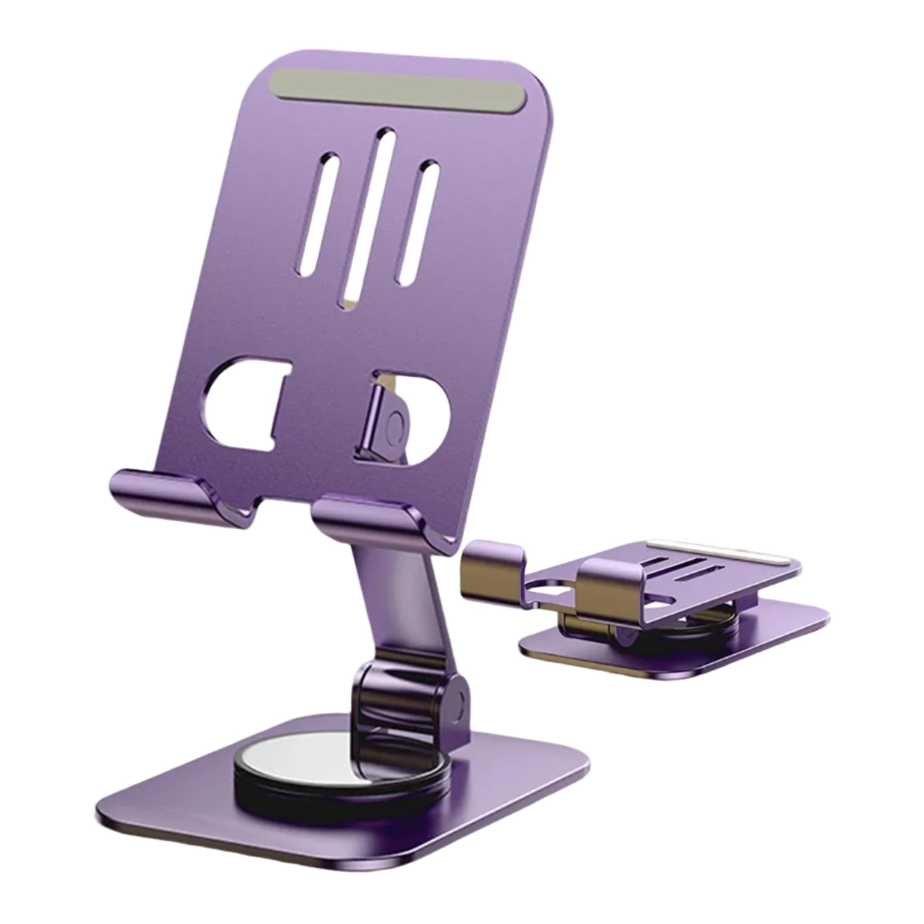 W02 Metal Rotating Foldable Phone & Tablet Stand