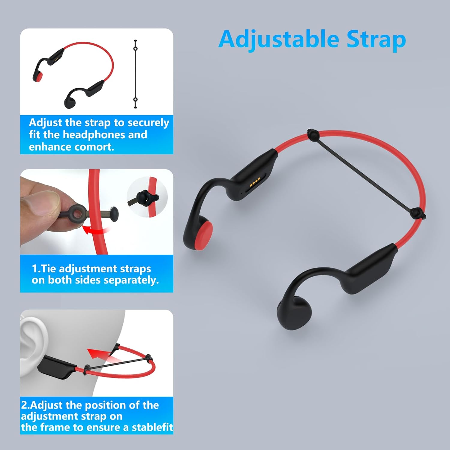 Bone Conduction Swimming Wireless Headphones