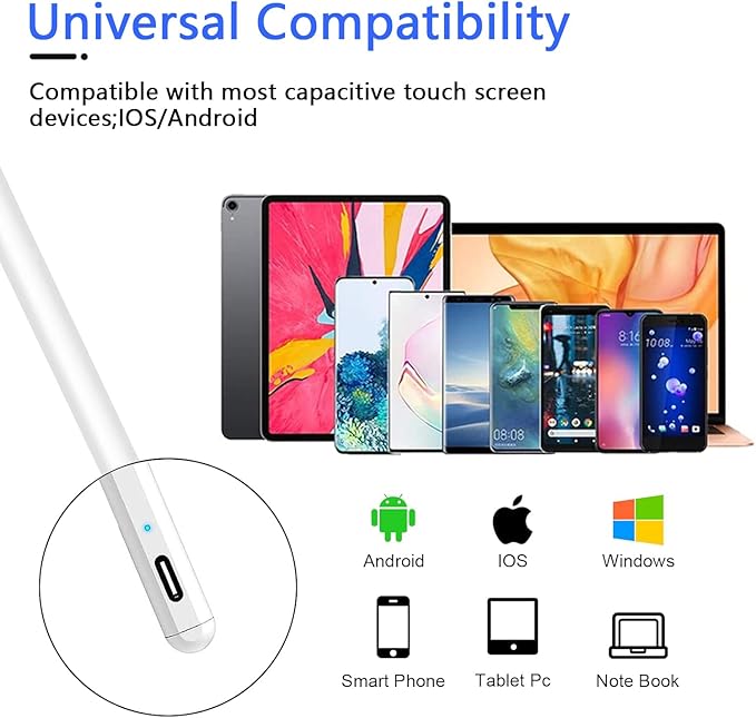Universal High Precision Touchscreen Pen