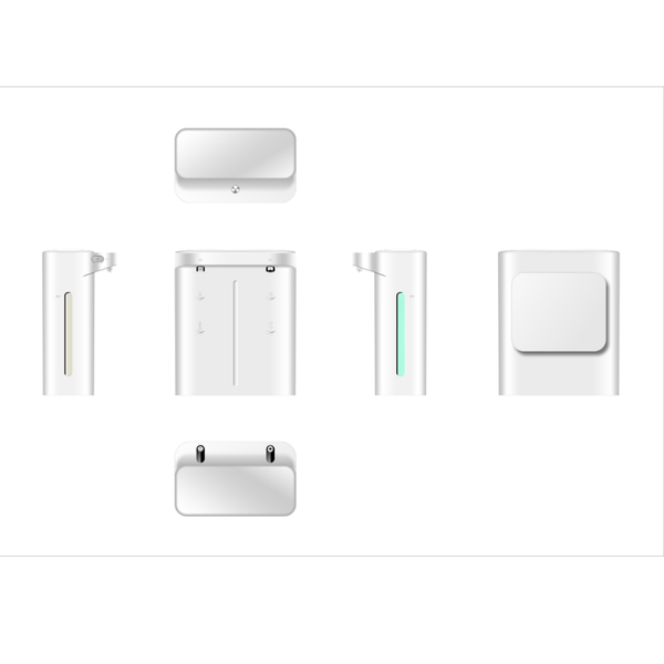 Pluzz X132 2 in 1 Foam and Gel Dispenser