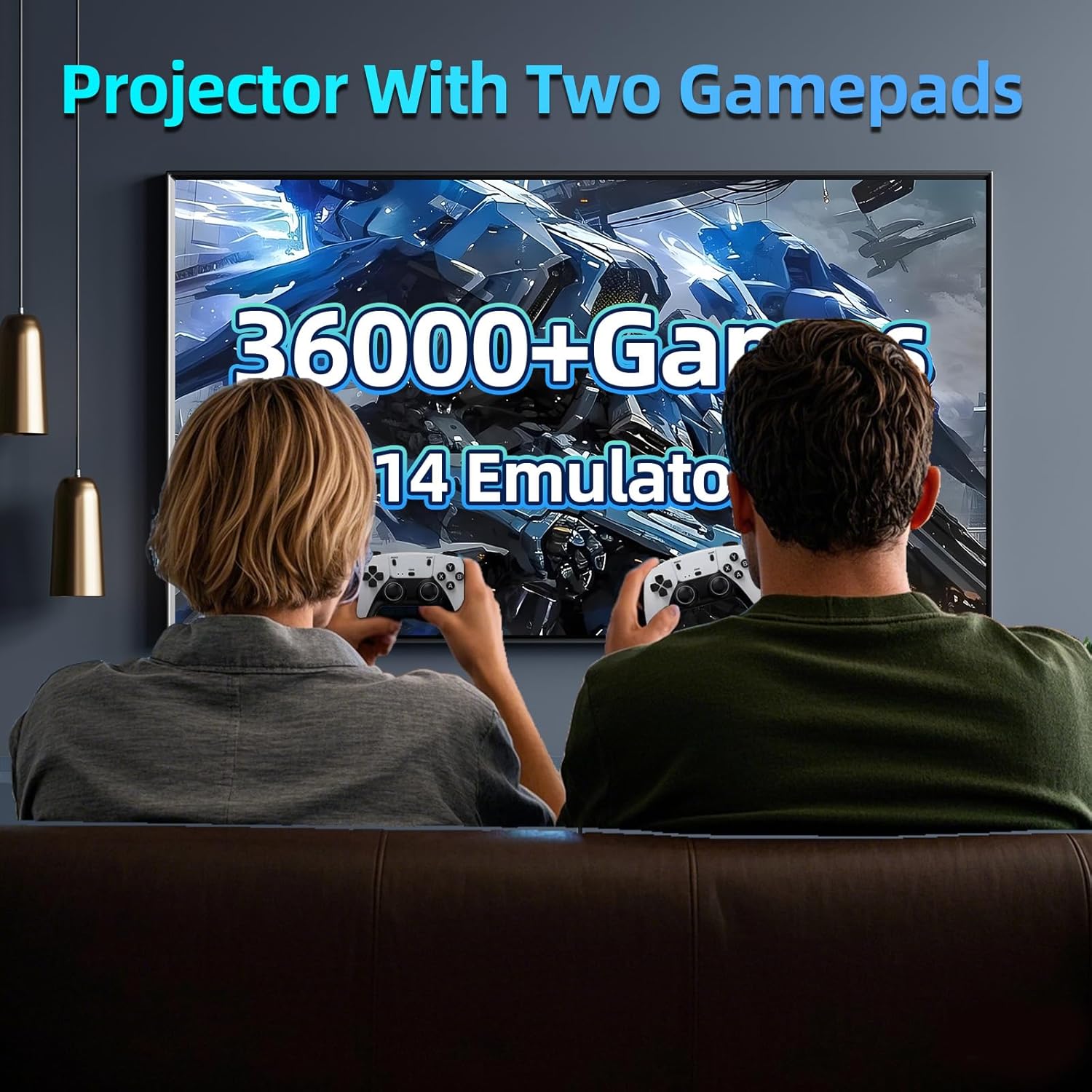P30 Plus 4K Projector Game Console