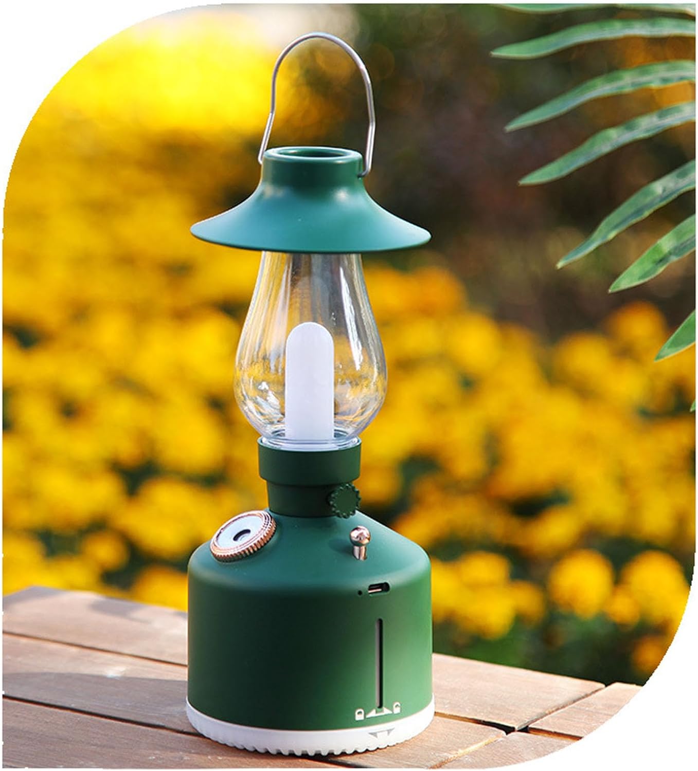 Kerosene Lamp Style Humidifier with Night Light