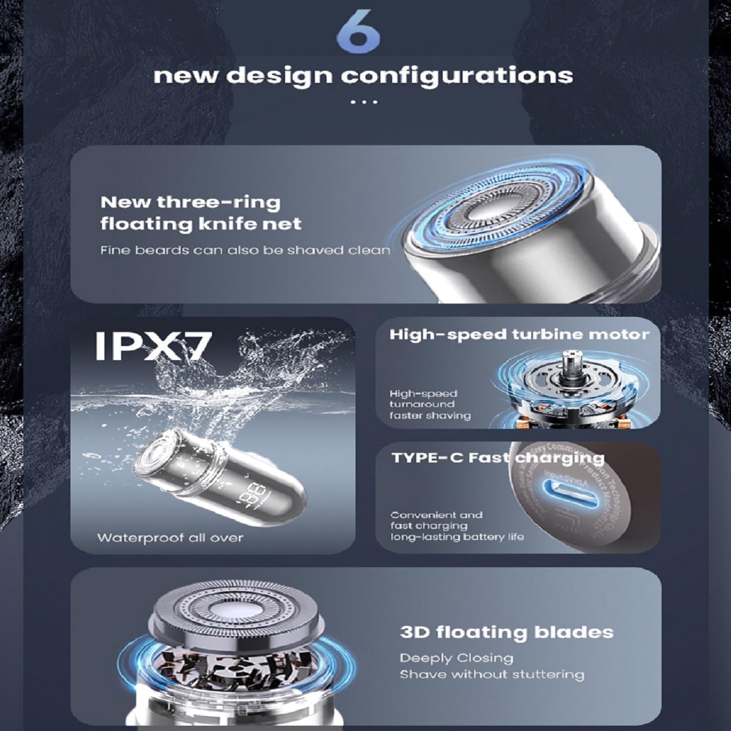 Pluzz D117 Portable Shaver