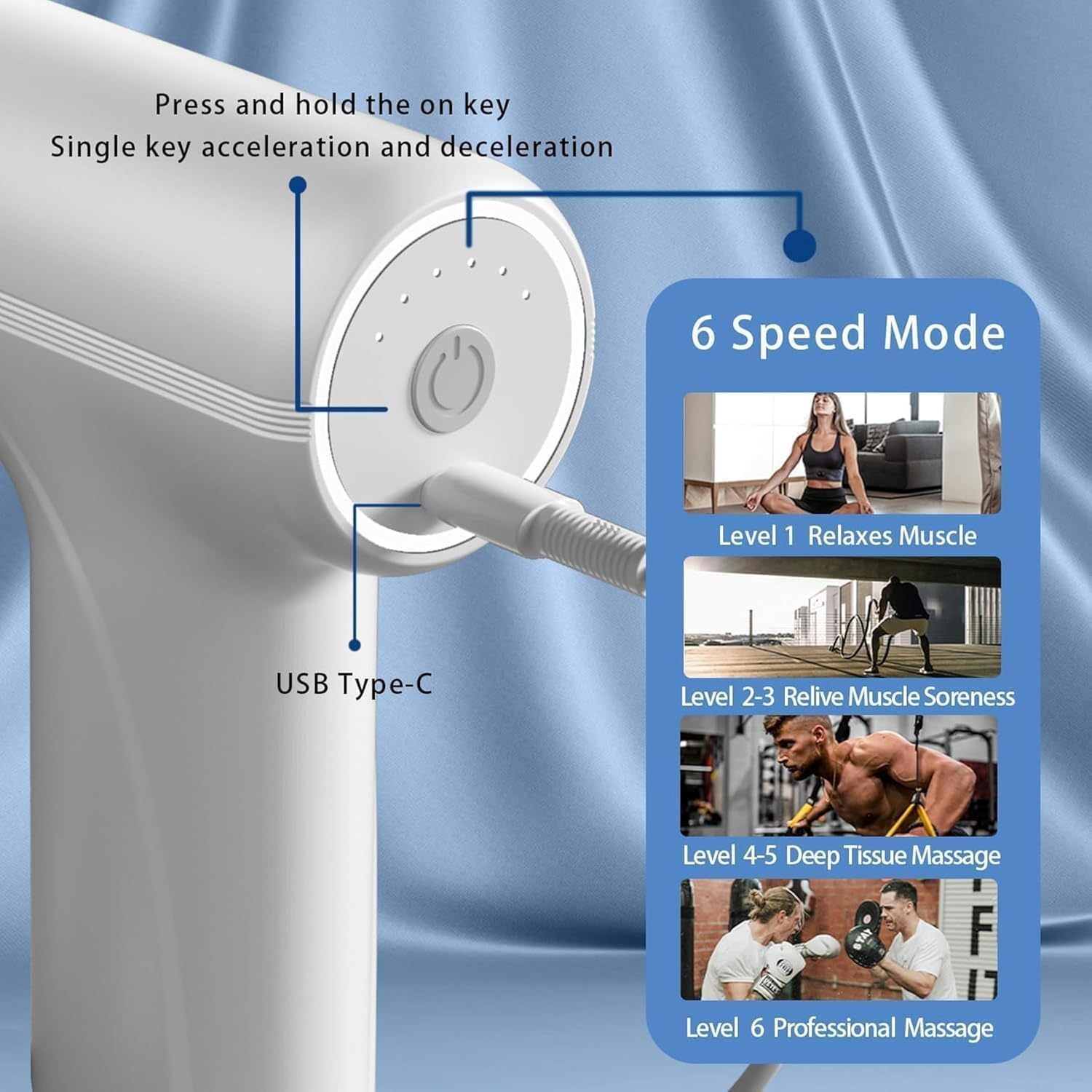 203 Mini Deep Tissue Massage Gun