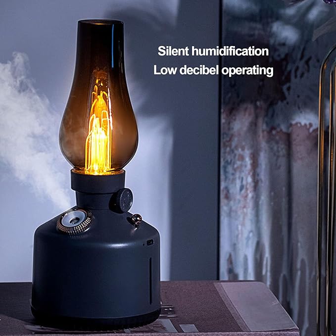 Kerosene Lamp Humidifier 260ml – Cool Mist Diffuser