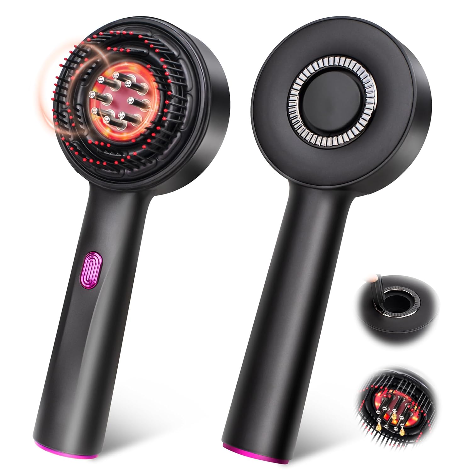 3 in 1 Electric Scalp Massager & Hair Oil Applicator