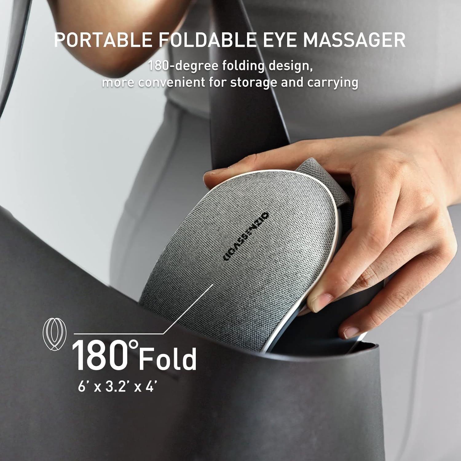 E1 Electric Eye Massager with Heat and Bluetooth Music