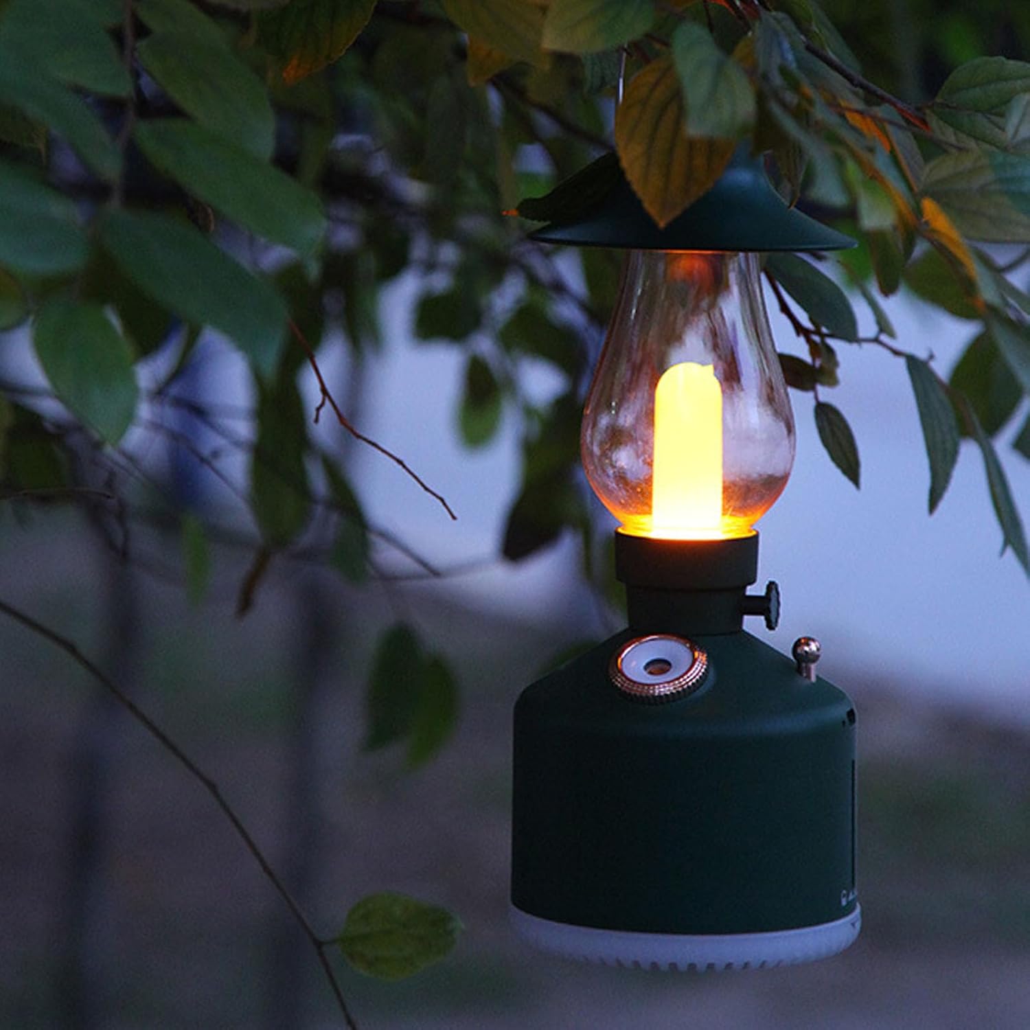 Kerosene Lamp Style Humidifier with Night Light