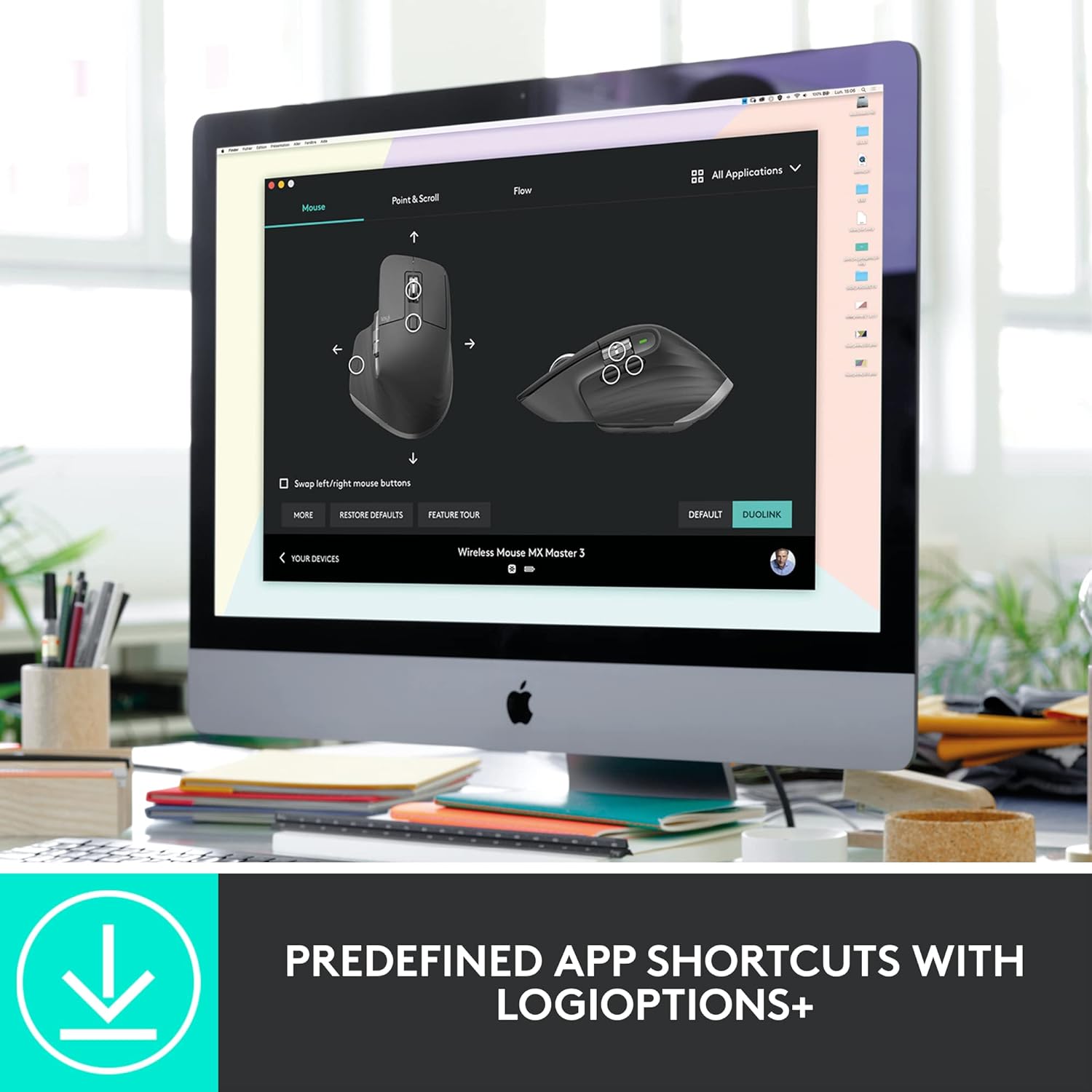 Logitech MX Master 3S for Business Wireless Rechargeable Mouse