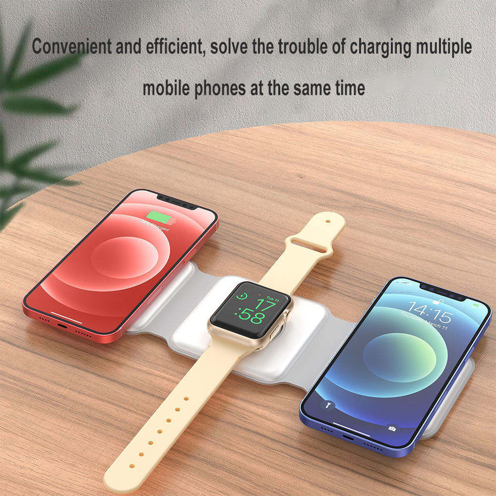 3-in-1 Foldable Wireless Charging Station S30