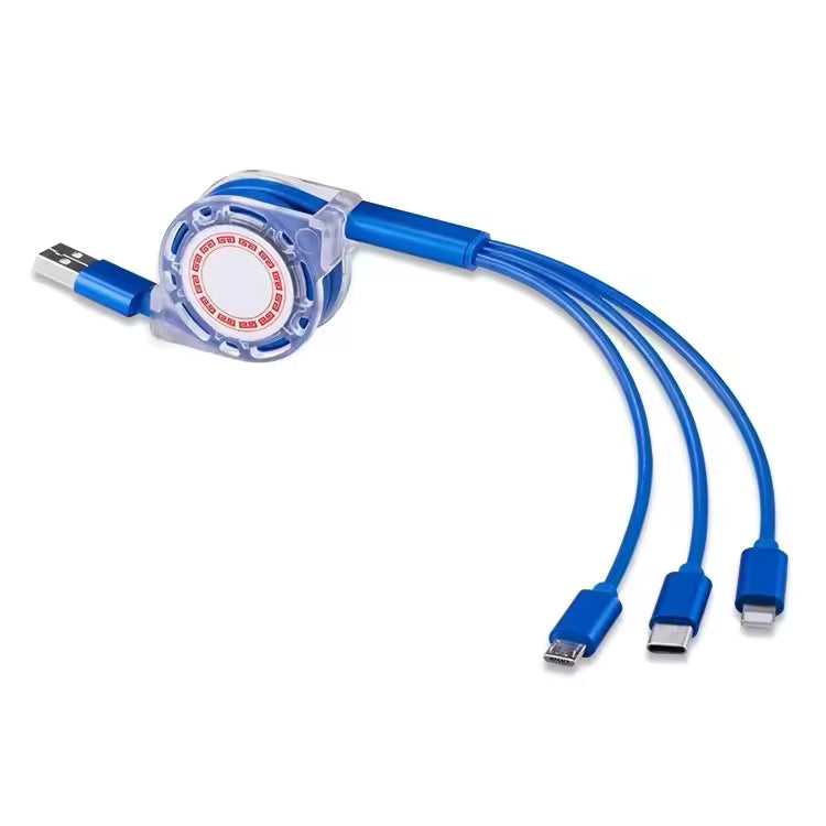 3 in 1 Retractable Charging Cable