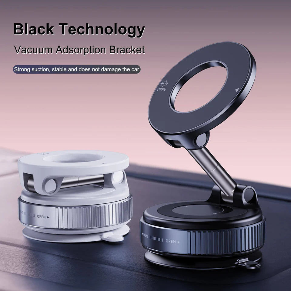 Magnetic Car Phone Holder Stand 360° Rotation for Dashboard and Windshield