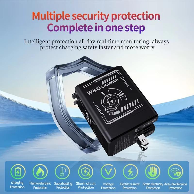 20W GaN Quick Foldable Charger Foldable