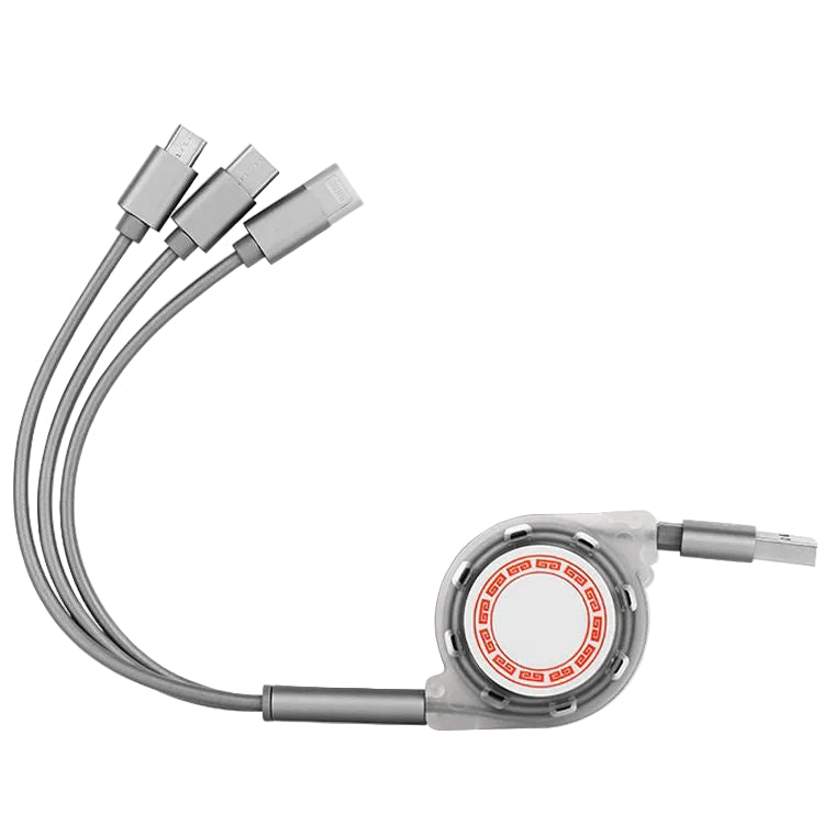 3 in 1 Retractable Charging Cable