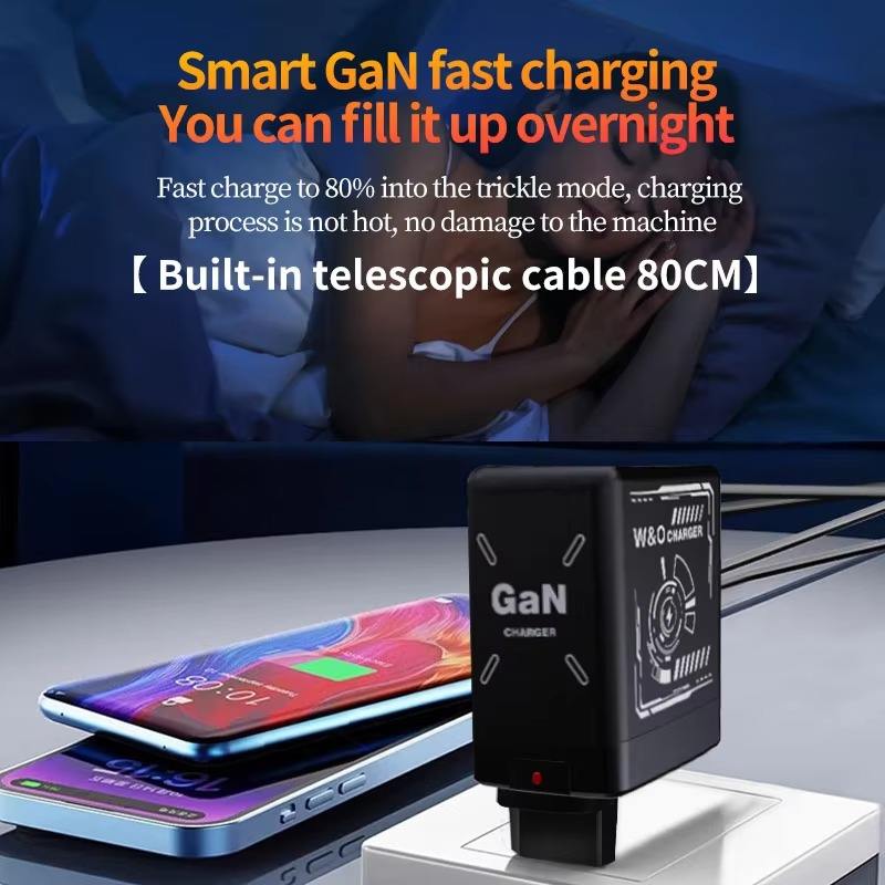 20W GaN Quick Foldable Charger Foldable