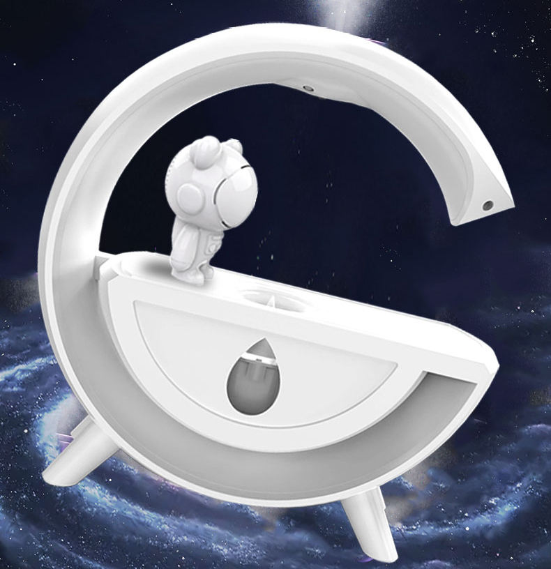 Anti Gravity Air Humidifier with Bluetooth Speaker & Colorful Lights