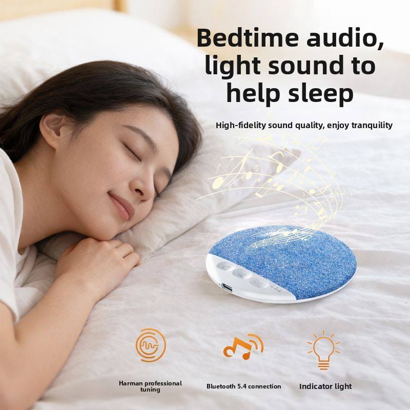 Rechargeable Under Pillow Audio Disc Ultra Thin Sleep White Noise Bluetooth Speaker