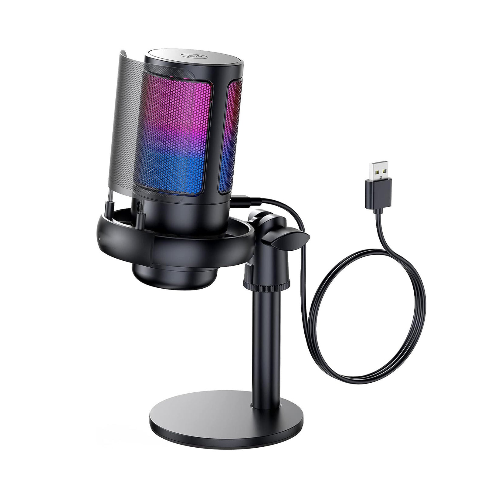RGB Gaming USB Condenser Microphone