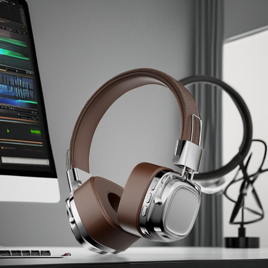 Retro Studio DJ Stereo Over Ear Headsets
