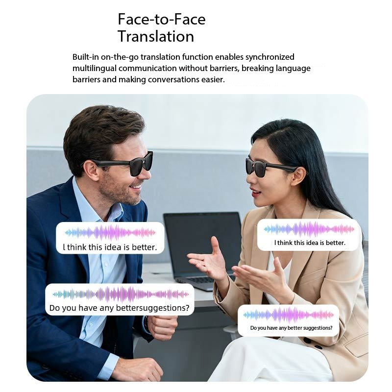 G75 AI Smart Translation Sunglasses