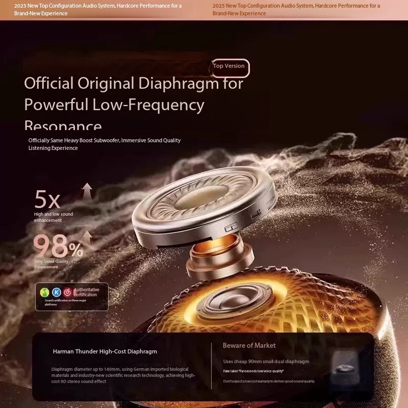 Big Diamond Smart Glass LED Wireless Bluetooth Speaker with RGB Lamp