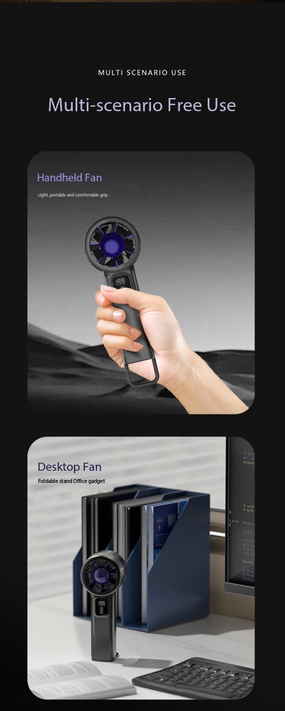 Y28 Turbo High Speed Handheld Mini Fan
