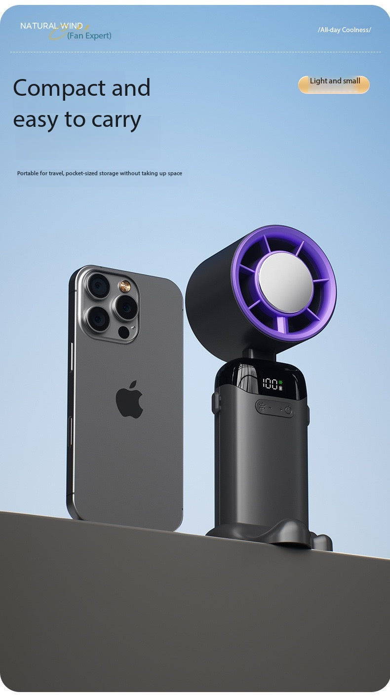 N16 High Speed Cooling Handheld Fan with Ice Cooling Plate