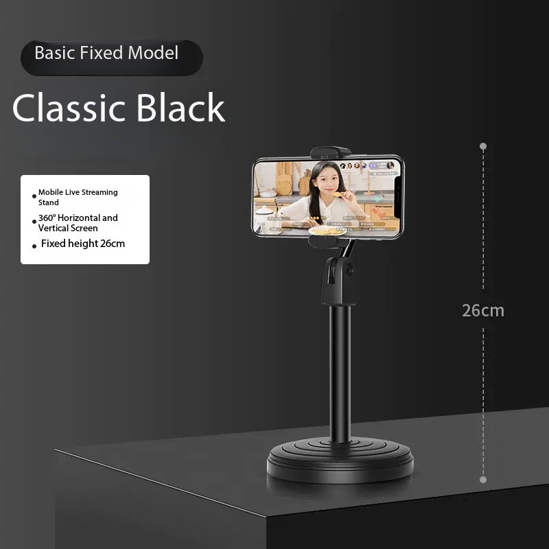 Dual Phone Live Streaming Stand – Adjustable & Ultra Stable