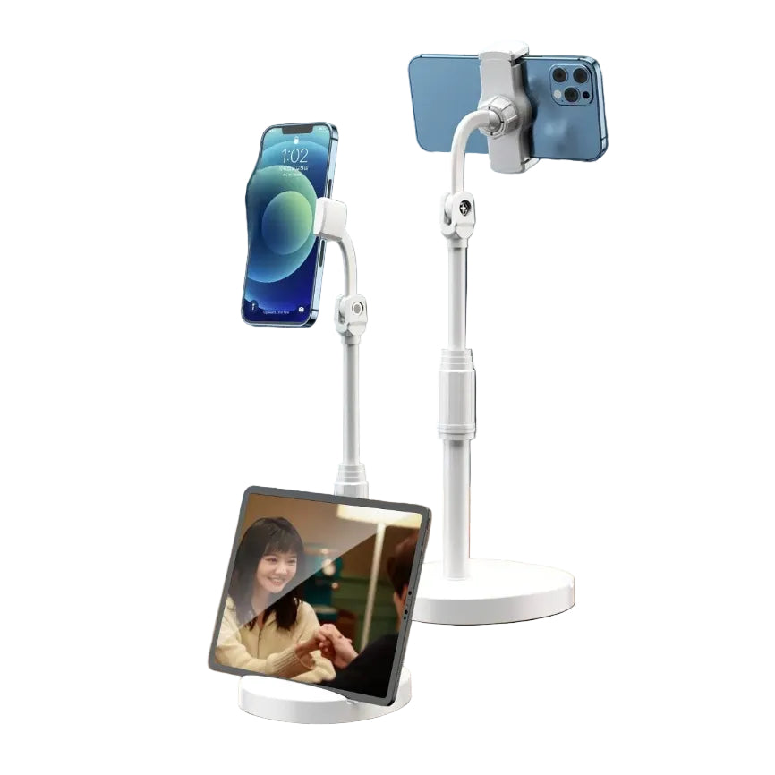 Dual Phone Live Streaming Stand – Adjustable & Ultra Stable