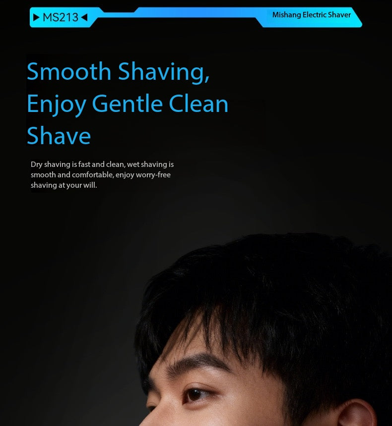Mishang Electric Shaver MS-213A – Portable Waterproof Beard Shaver