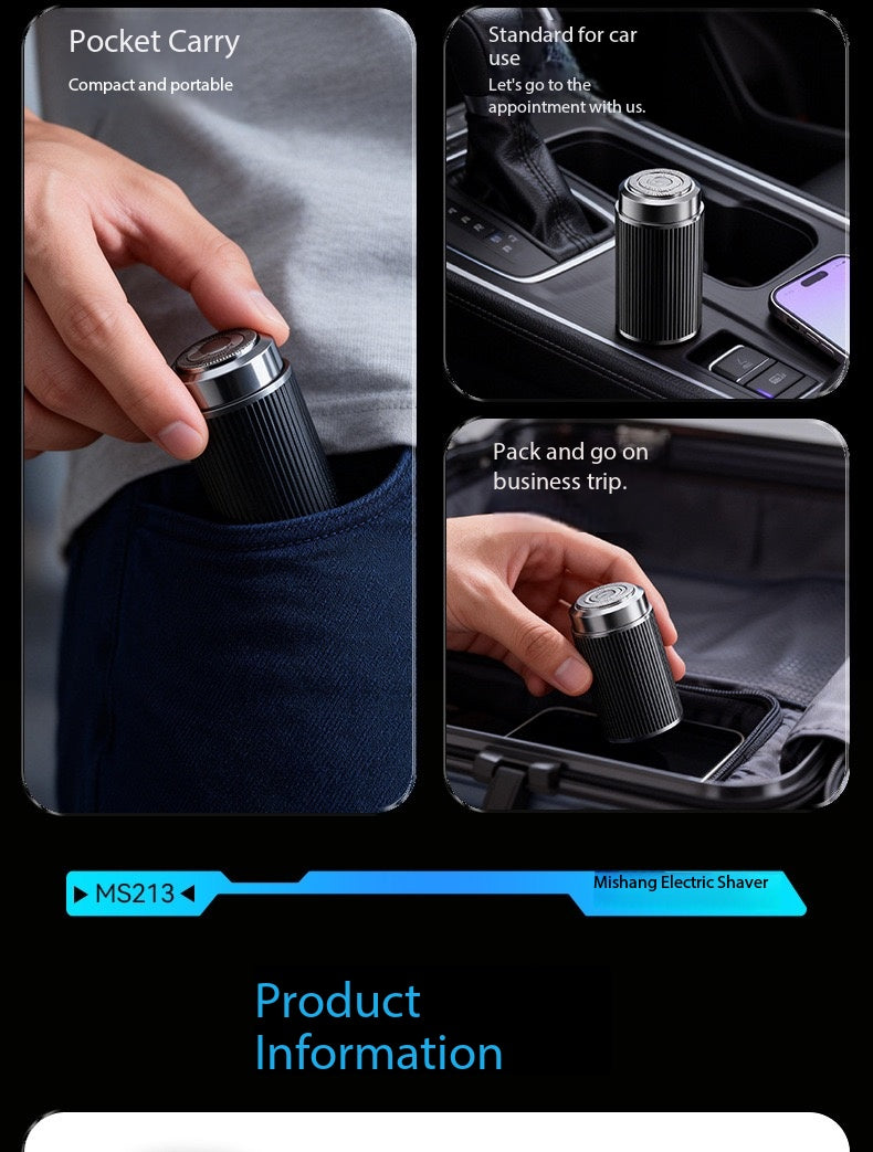 Mishang Electric Shaver MS-213A – Portable Waterproof Beard Shaver