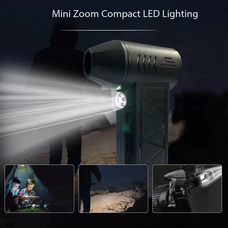 Violent Fan-7400 Wireless Turbo Fan & Dual-Function Vacuum Cleaner